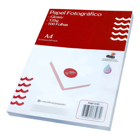 Papel Foto Glossy A4 